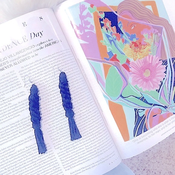 🆓w/$👋🏻Made Macrame 4ply Round Landyard Earrings - Picture 6 of 16